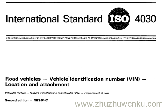 ISO 4030:1983 pdf下载
